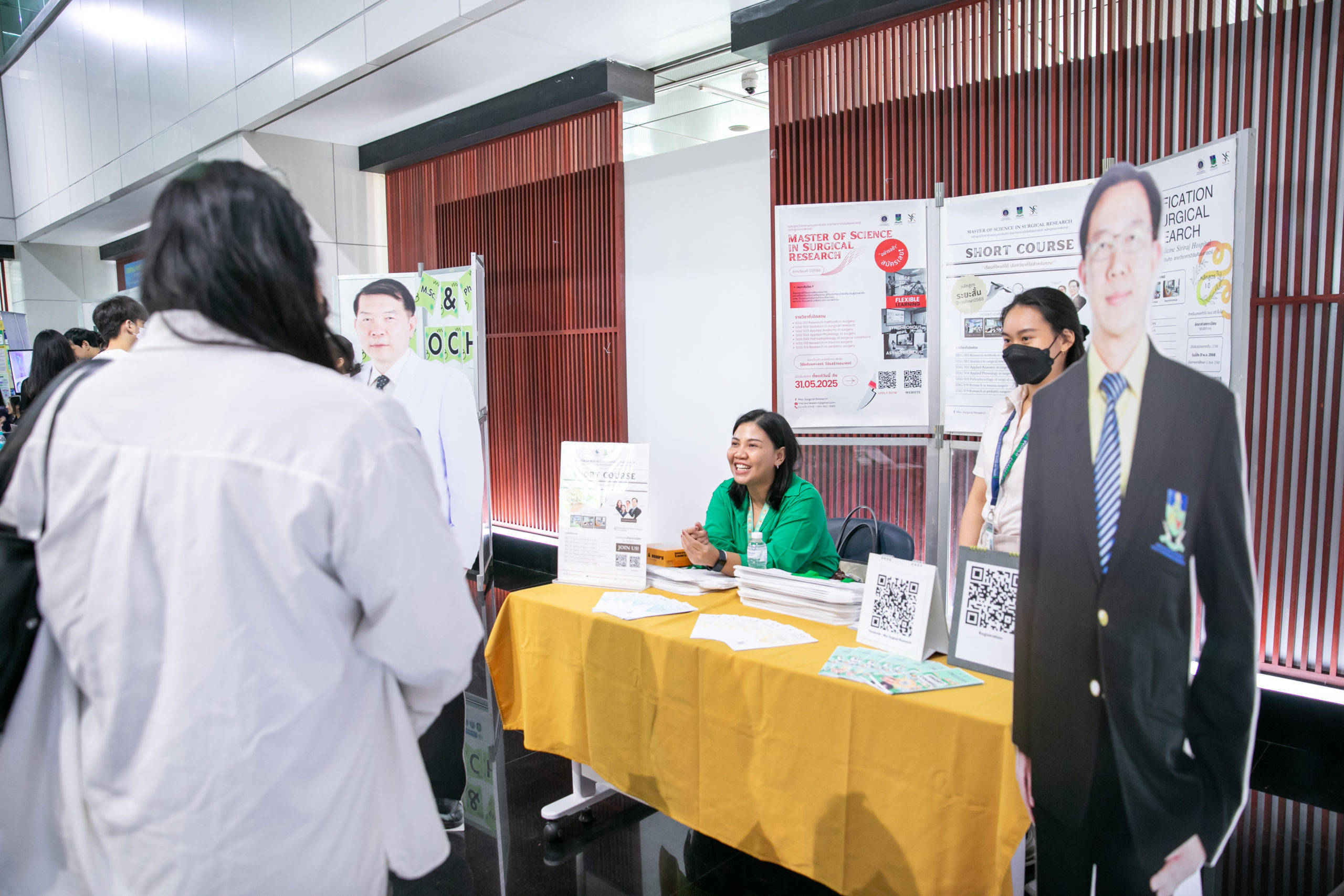 2568-05-15_โครงการเปิดบ้านบัณฑิตศึกษาศิริราช 2568 (SIRIRAJ Graduate Open House 2025) Photo by Vorachat Anamnart
