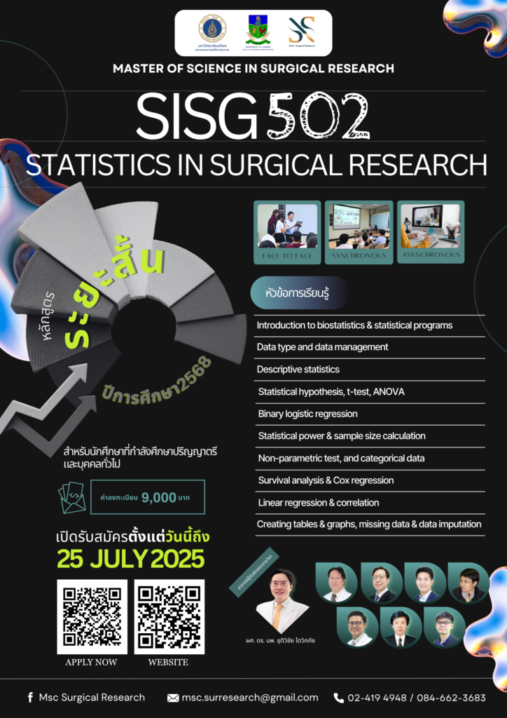 Short Course SISG 502